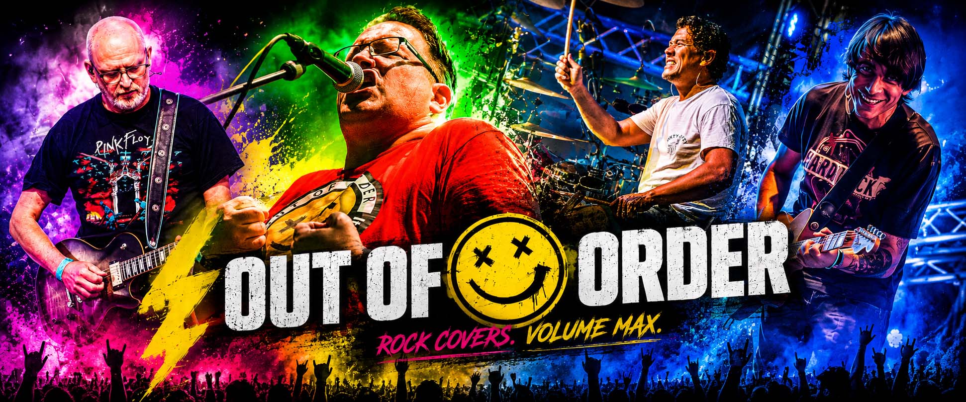 Out of Order - Rock Covers. Volume Max.